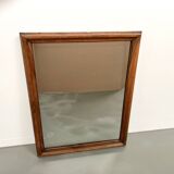 1900 mirror in solid walnut