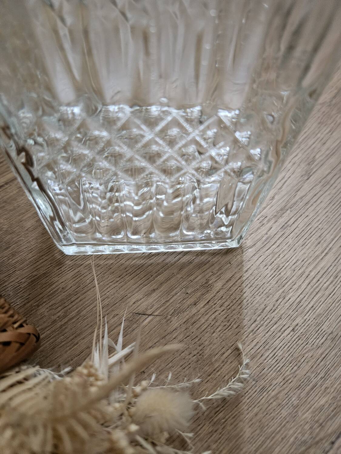 Crystal whiskey decanter