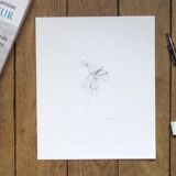 Fuchsia, original drawing