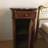 Night table on marble