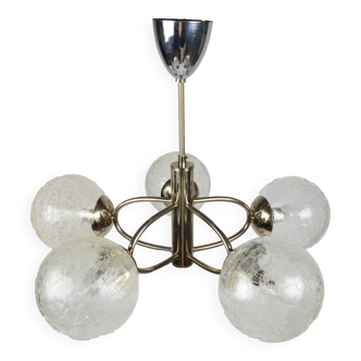 Sputnik style pendant lamp, 1970s