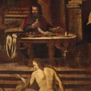 17th century Italian painting, Herod's Banquet