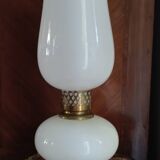 Vintage retro opaline lamp