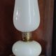 Vintage retro opaline lamp