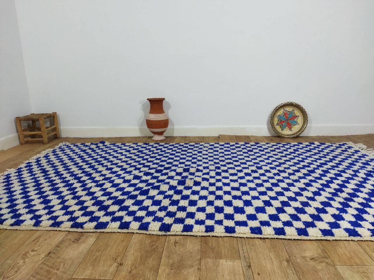 Handmade Moroccan Berber rug 300 X 176 CM