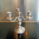 Candlestick candlestick 3 fires silver