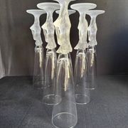 Champagne flutes Amour de Deutz sold in sets of 2.