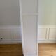 Parisian wardrobe / vintage wardrobe, painted white