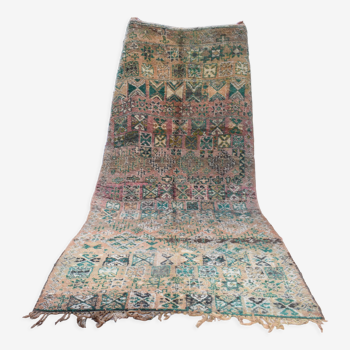 Moroccan berber rug vintage atlas