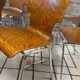 6 vintage Scandinavian chairs from the 1970s.