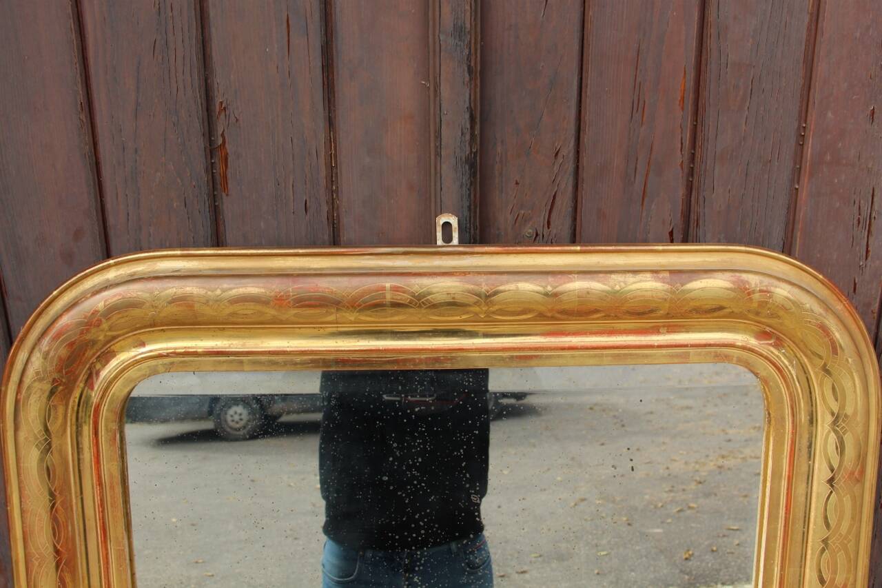 Louis Philippe mirror 144 cm high 19th century