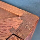 Corner marquetry cabinet