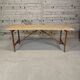 Pine garden table