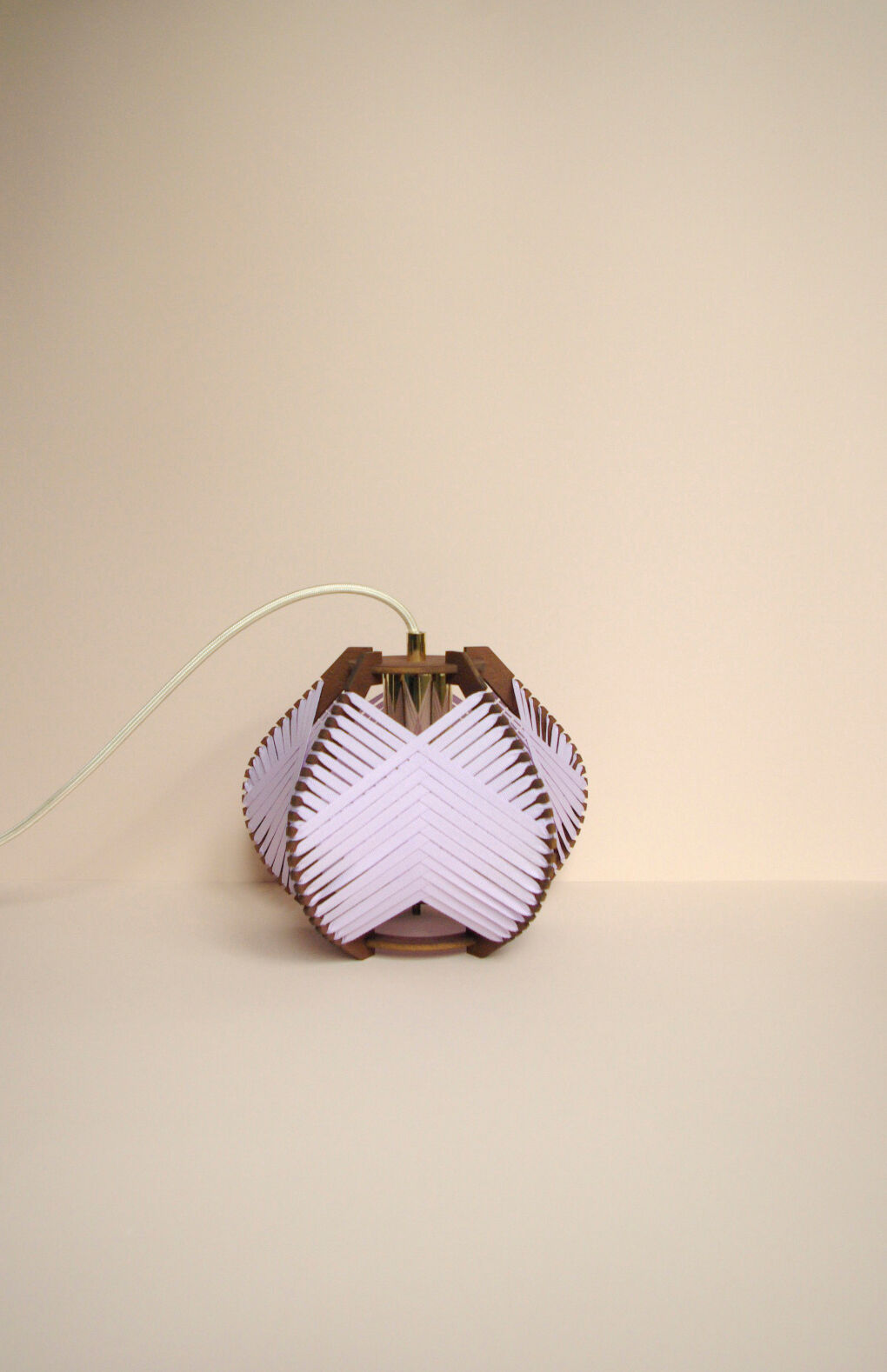 Woven lilac walkman, Made in France