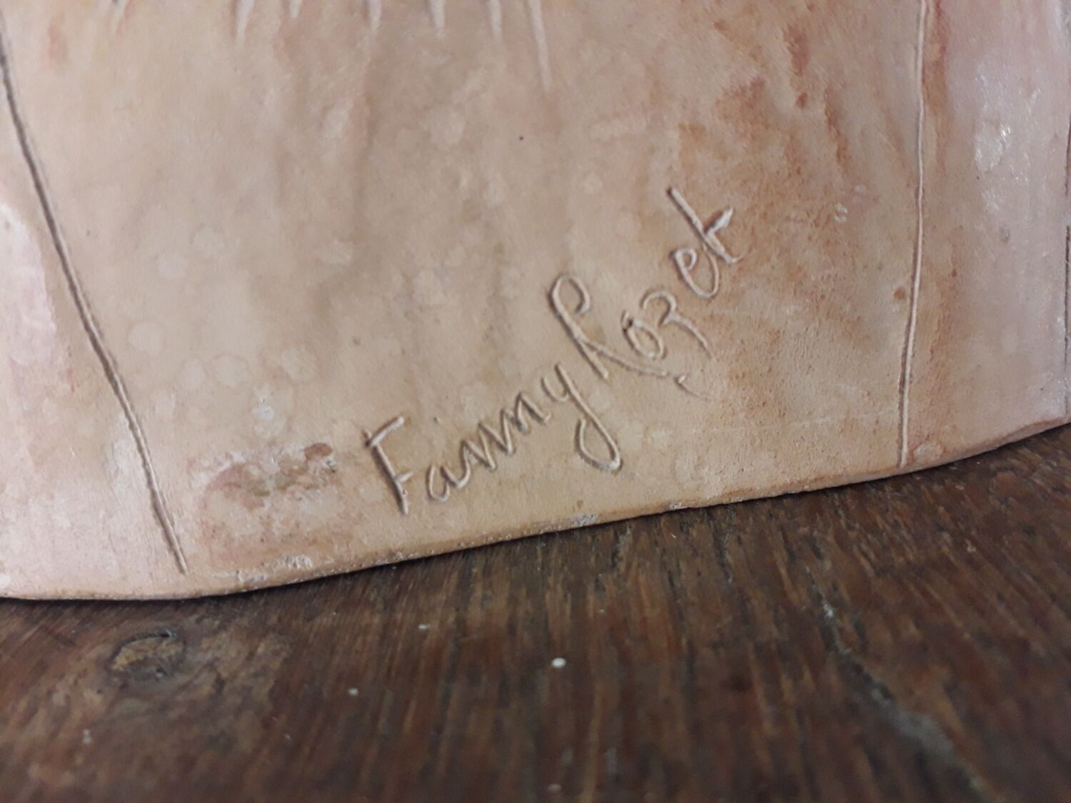 Young Breton statue of F Rozet