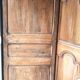 Wardrobe 2 doors solid walnut