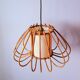 Rattan suspension, Louis Sognot 60s.
