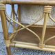 Vintage rattan shelf