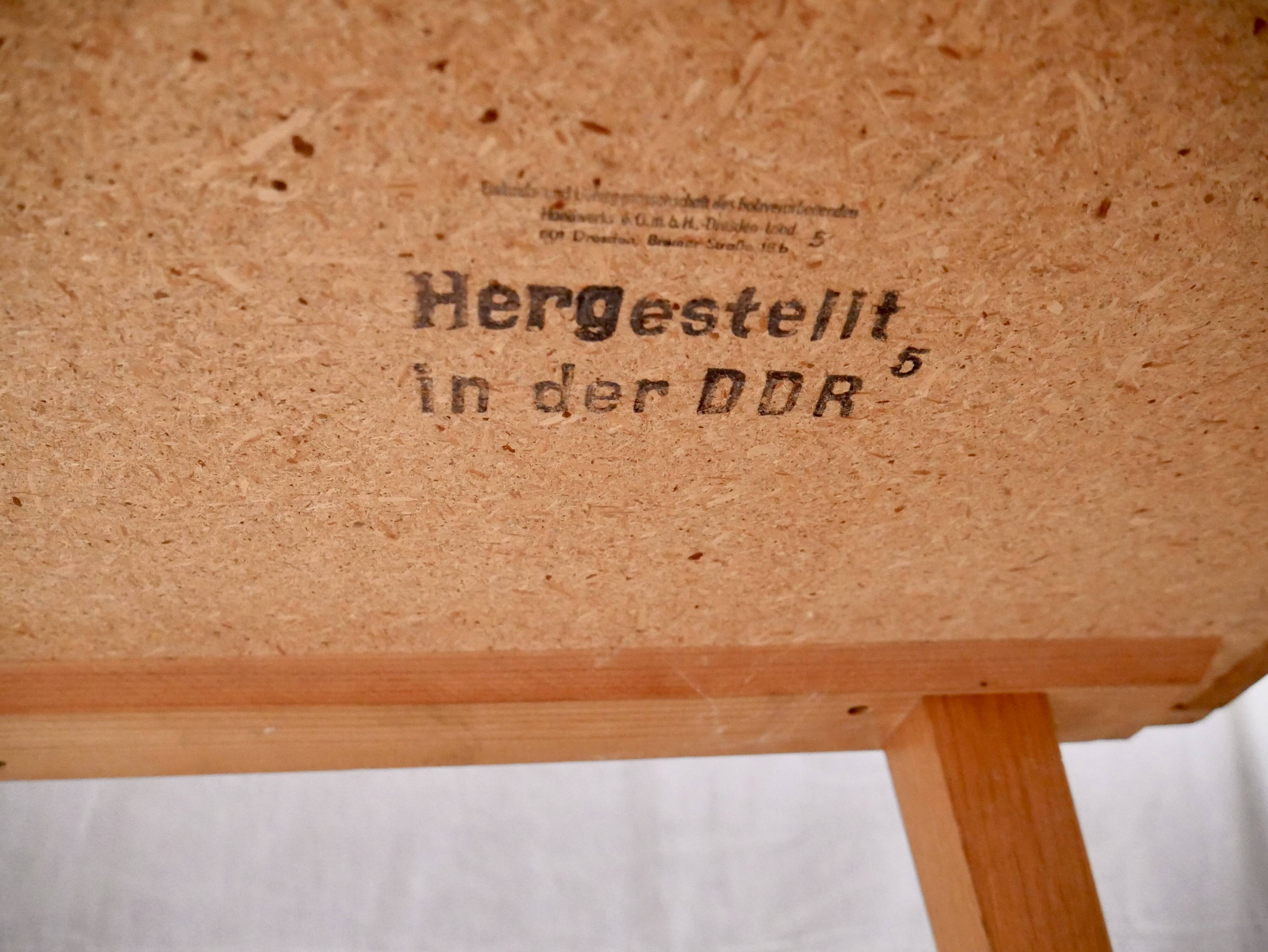 Scandinavian designer chest of drawers in blond oak Mid-Century Circa 1950