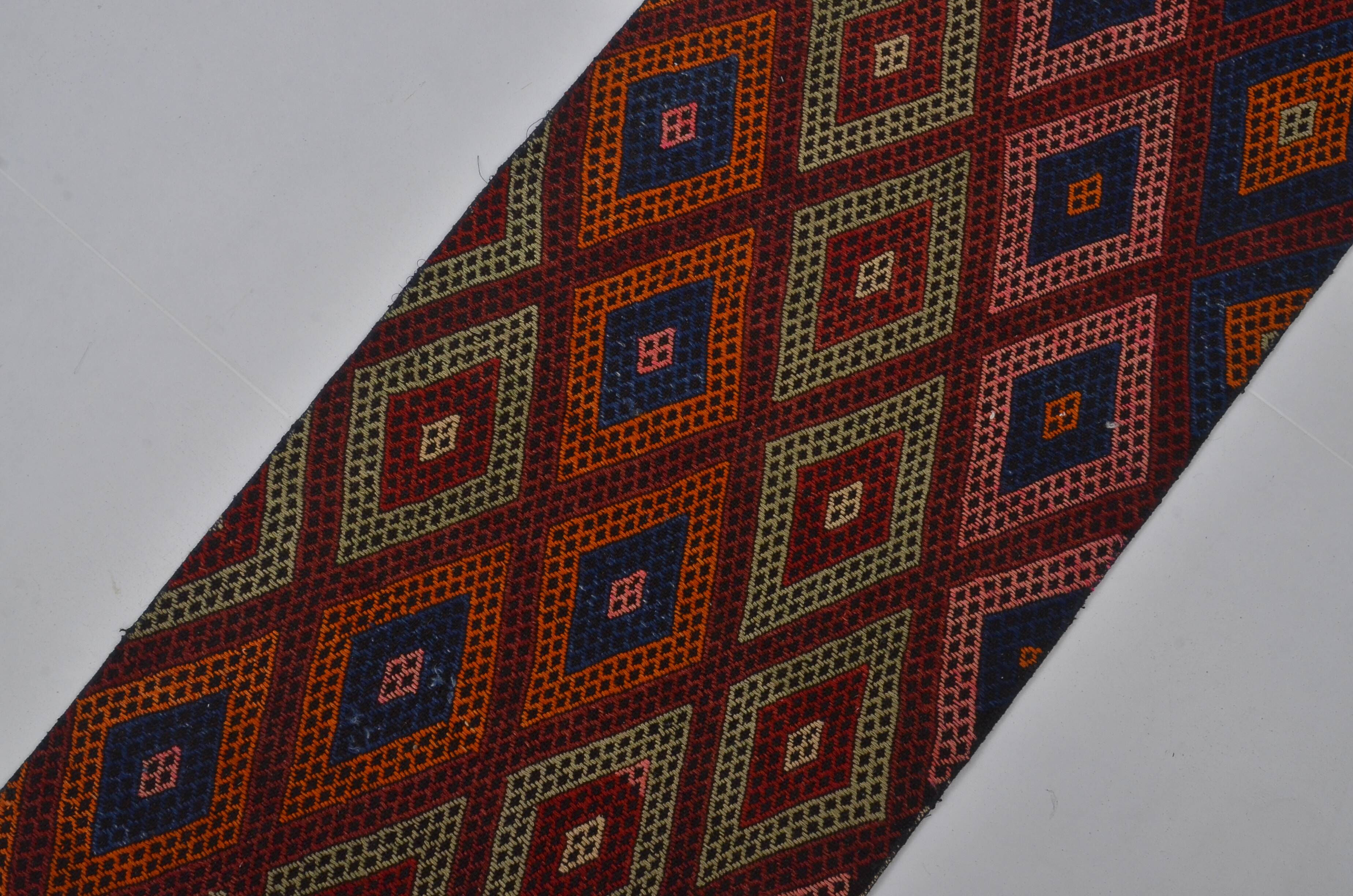 Oushak Vintage Kilim Runner sku3790
