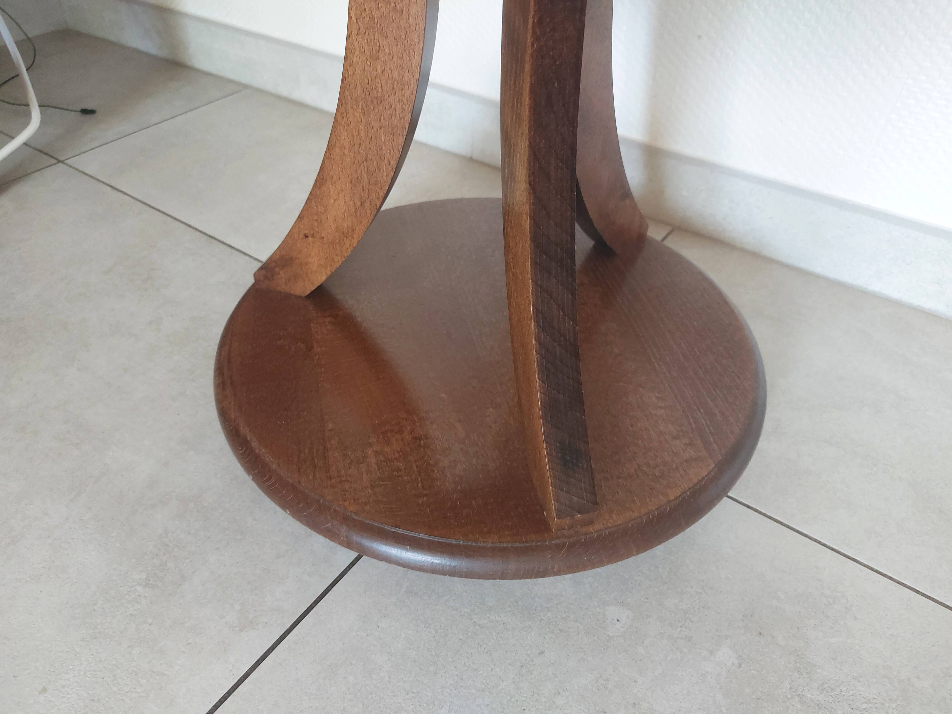 small round side table, end table