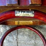 2 chaises FISCHEL Bistrot N° 89 1/2, 1932 assise bois