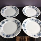 Set of 8 flat plates