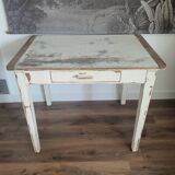 Table d'appoint style ferme