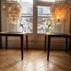 vintage mother-of-pearl lamp
