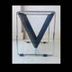 Modernist magazine rack