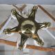 Rare Art Nouveau Chandelier by Emil Kralik for Vulkania, 1920s