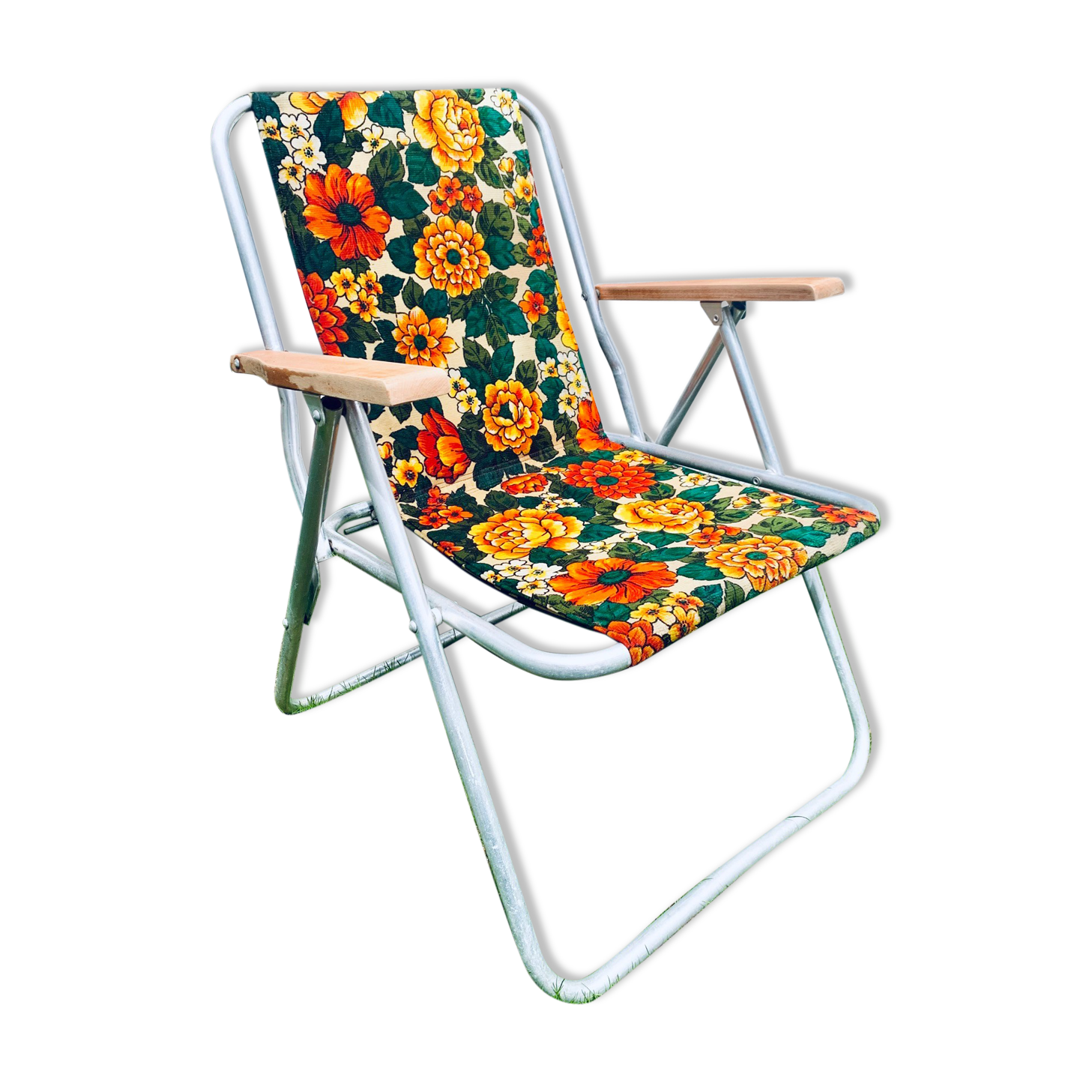 Folding garden chair