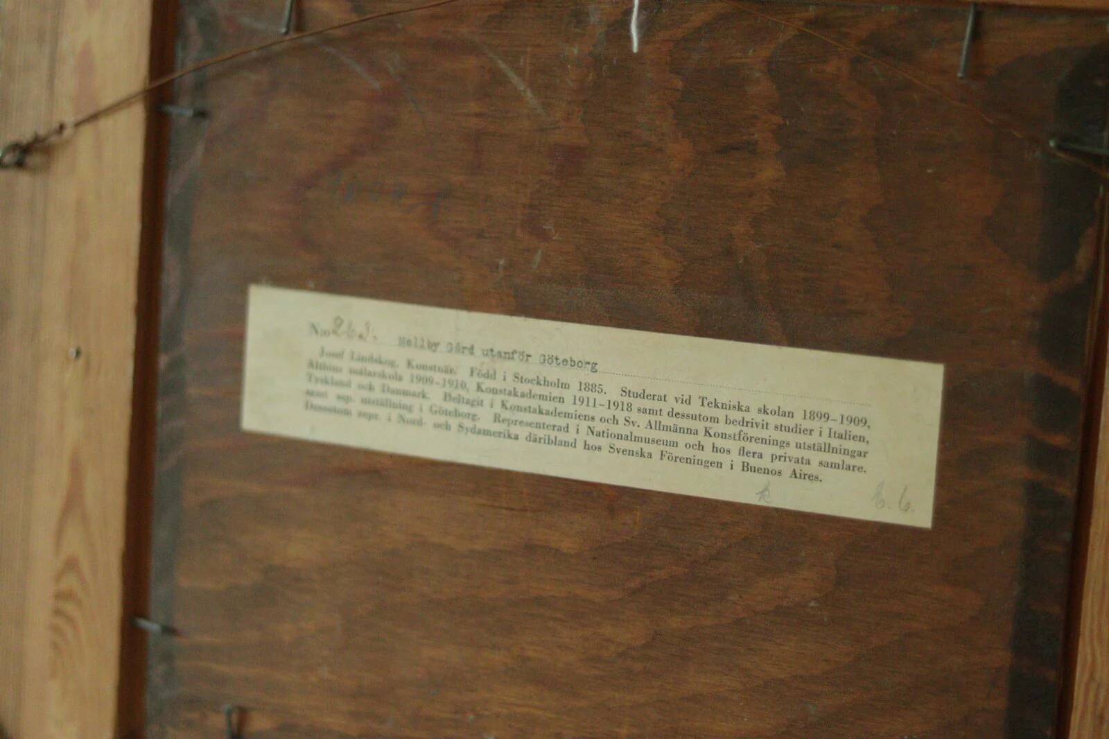 Motif d'archipel de Bertil Wahlberg