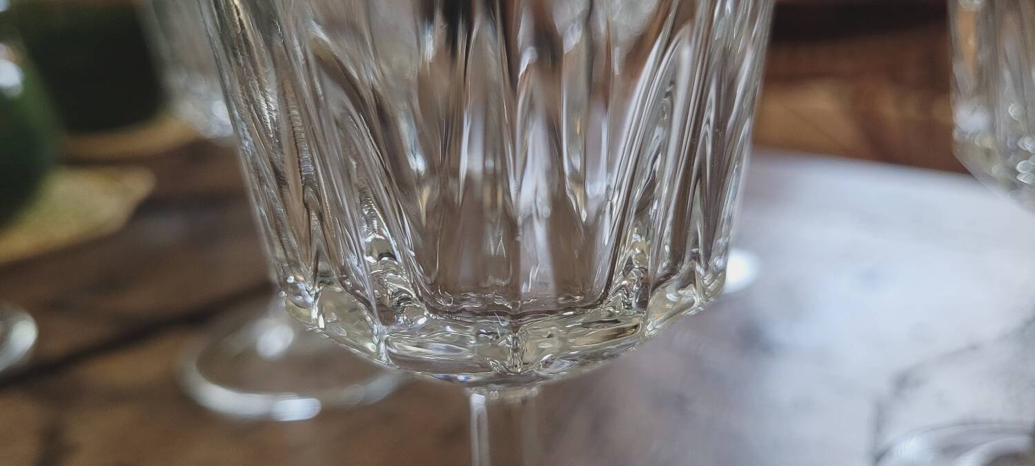Verres à pied 70's