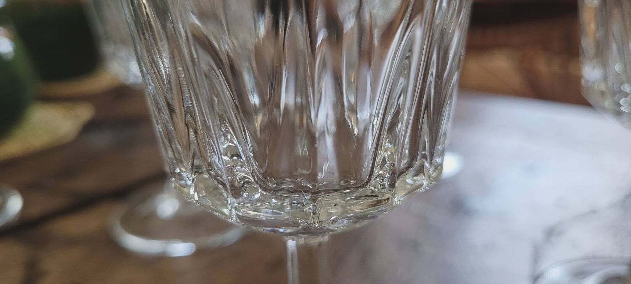 Verres à pied 70's