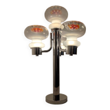 Lámpara de mesa de cristal " Mazzega". Italia, 1970s.