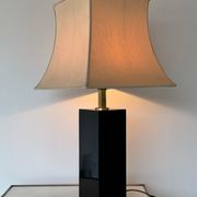 Large designer lamp to table of the 70s