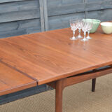 Extended dining table by Kofod Larsen * openwork model