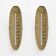 Pair of Modern Murano Glass Gold Leaf Sconces