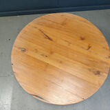 Brutalist tripod coffee table, 1960s