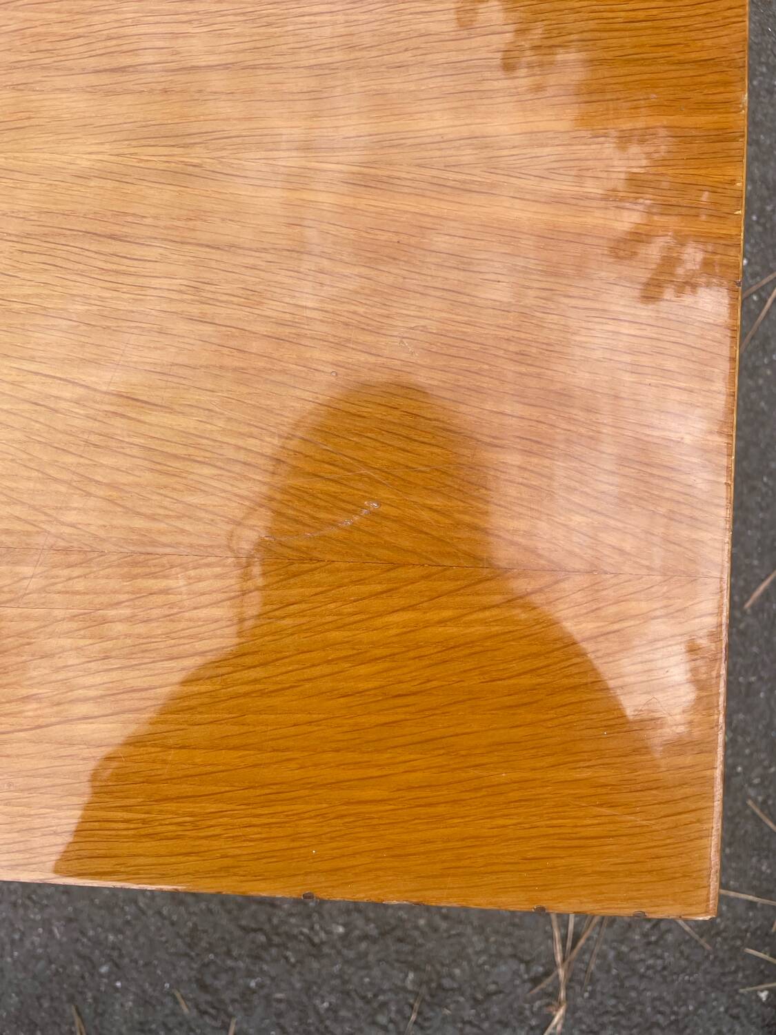 Bedside table with compass feet, 1960s