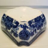 Bowl seymour man fine china porcelain blue floral decor