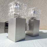 Pair of 70's wall lamps