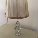 Blown glass lamp