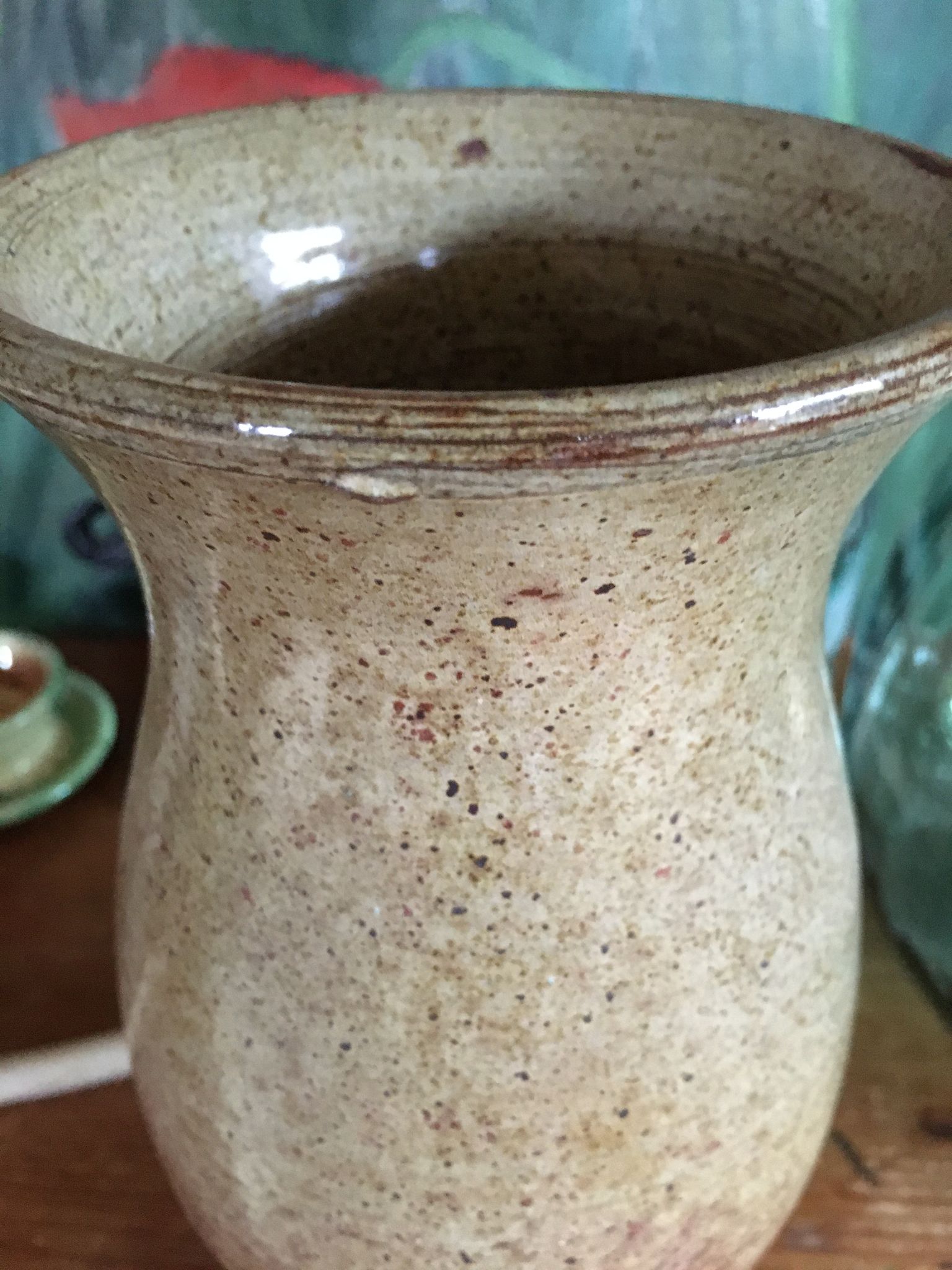 Sandstone vase