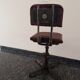 Industrial cast iron chair