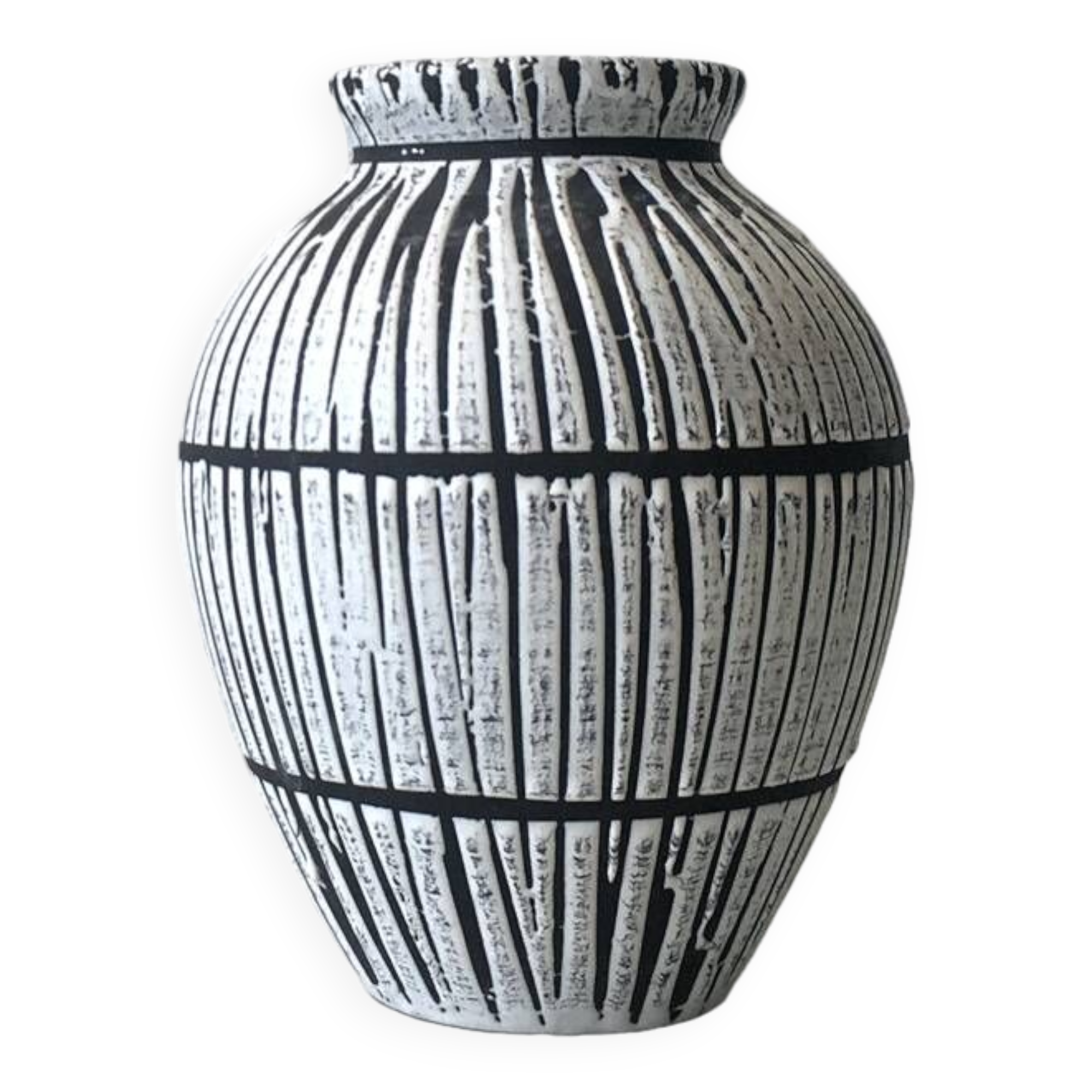 German ceramic vase 1970s