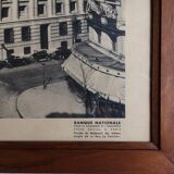 Photo underglass of the BNCI 16 Boulevard des Italians in 1942