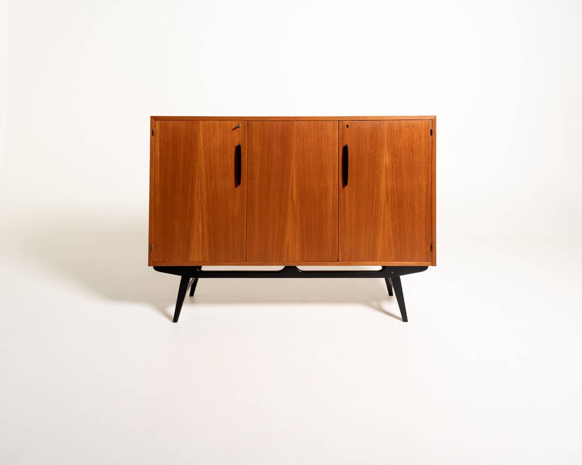 Swedish “Casino” teak highboard, 1950s