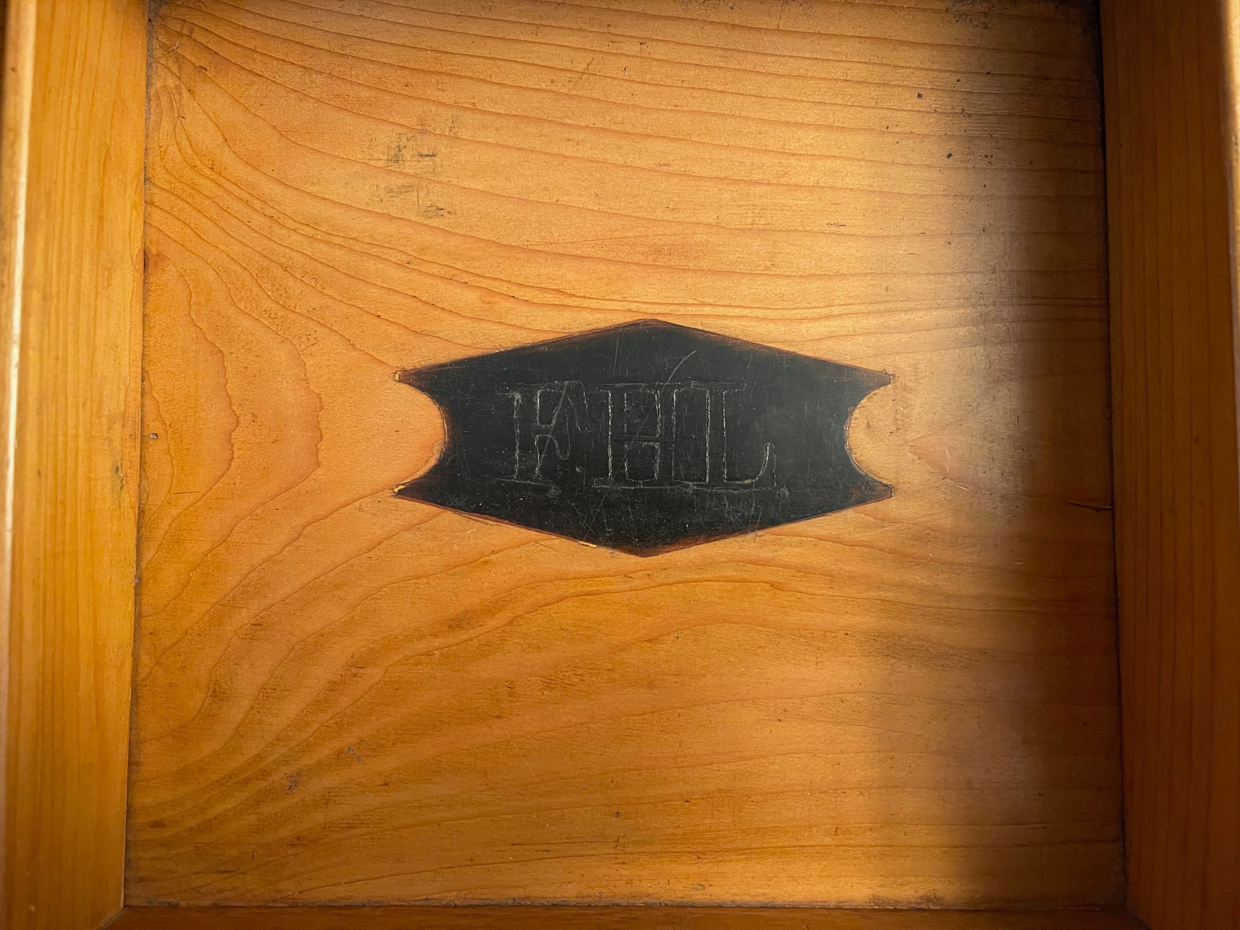 Antique sewing box